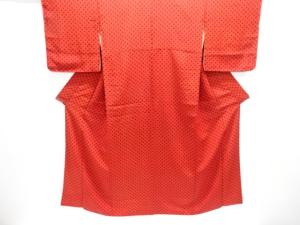 幾何学模様小紋着物